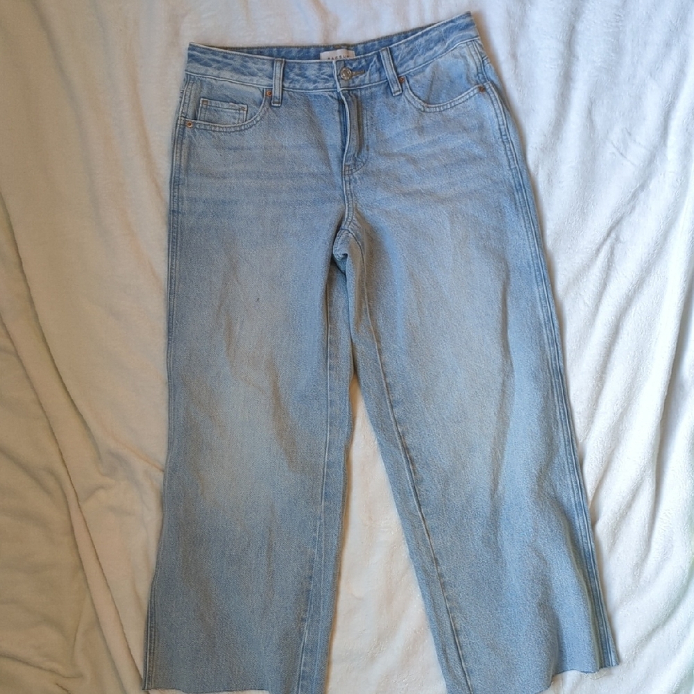 PacSun Women's Low Rise Baggy Light Blue Jeans